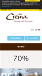 Mobile Screenshot of diecrema.de