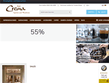 Tablet Screenshot of diecrema.com